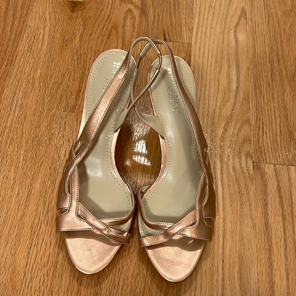 Naturalizer N5 Comfort Rose Gold 2in Heels